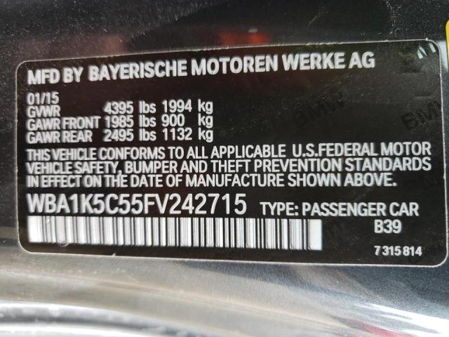 2015 BMW 228 I - WBA1K5C55FV242715