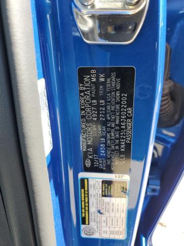 2018 KIA STINGER PR - KNAE25LA6J6022002