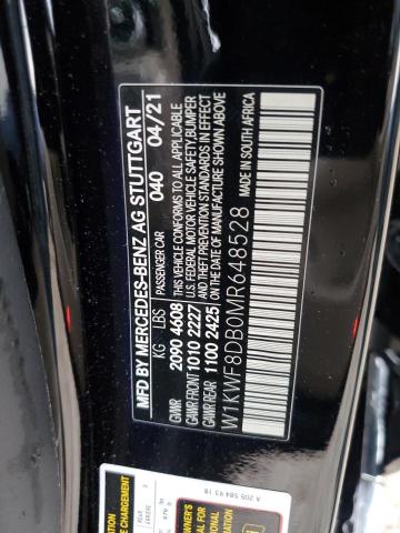 W1KWF8DB0MR648528 Mercedes-Benz C 300