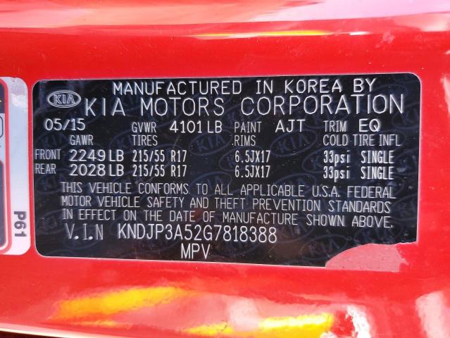 KNDJP3A52G7818388 KIA SOUL +