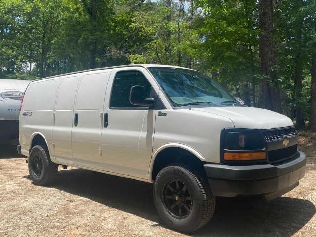 Salvage cars for sale from Copart Fairburn, GA: 2011 Chevrolet Express G3500