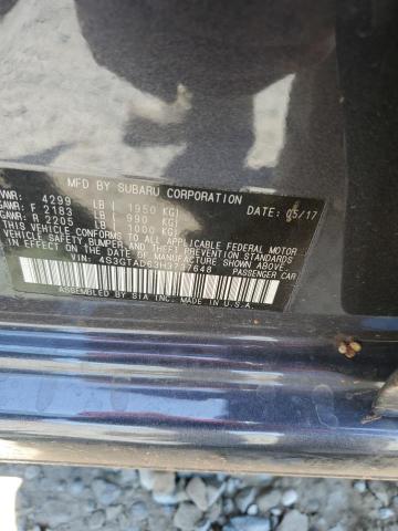 4S3GTAD63H3737648 Subaru Impreza Premium Plus