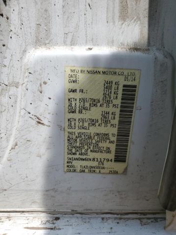 5N1AN0NW6EN811794 Nissan XTERRA X