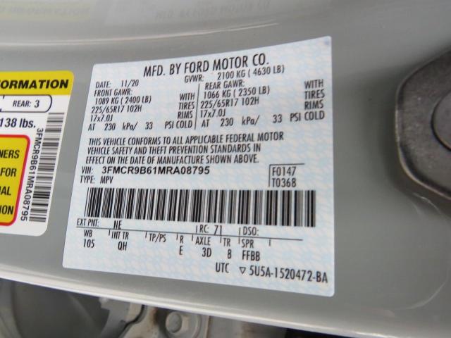 3FMCR9B61MRA08795 Ford Bronco Sport Big Bend