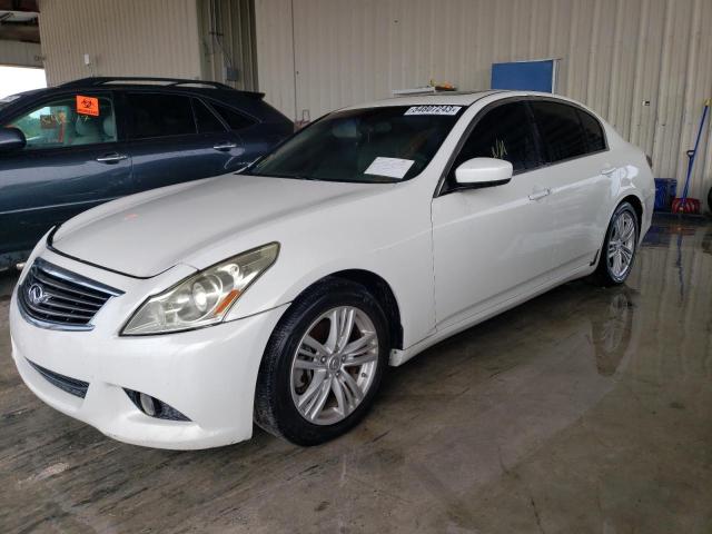 Salvage cars for sale from Copart Homestead, FL: 2011 Infiniti G37 Base