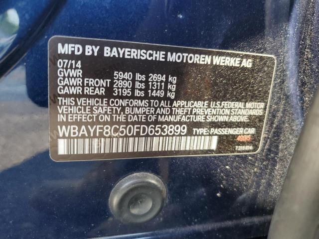 2015 BMW 750 LXI - WBAYF8C50FD653899