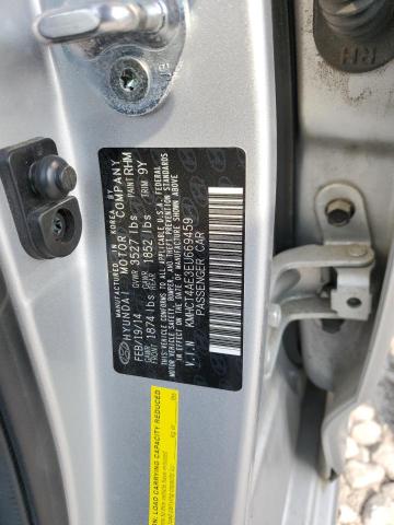 KMHCT4AE3EU669459 Hyundai ACCENT GLS