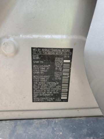 KNMAT2MT5GP698733 Nissan ROGUE S