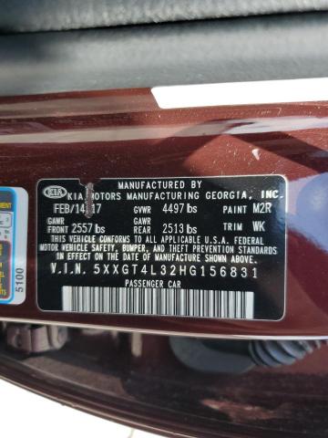 5XXGT4L32HG156831 KIA Optima Lx