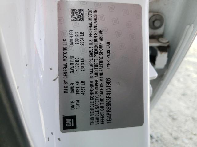 1G4PR5SK3F4131906 Buick Verano Convenience