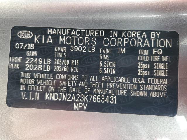 KNDJN2A23K7663431 KIA Soul