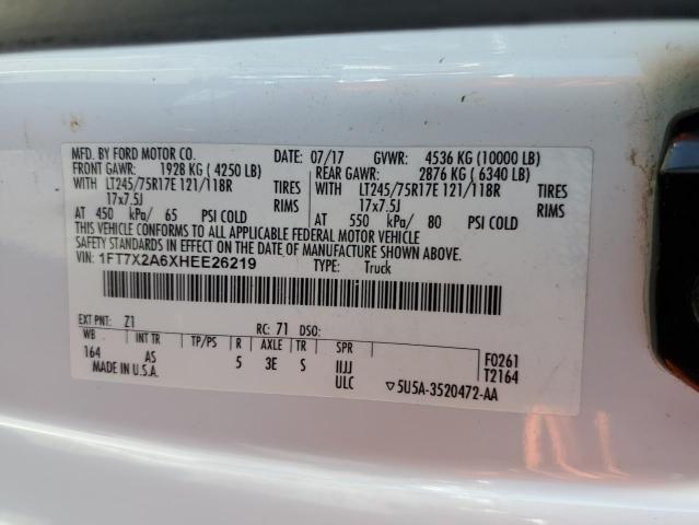 1FT7X2A6XHEE26219 Ford F250 Super Duty