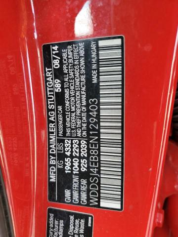 WDDSJ4EB8EN129403 Mercedes-Benz CLA 250