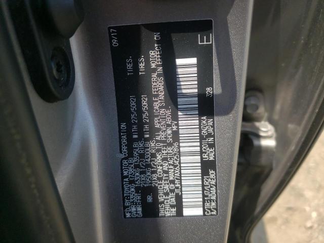2018 LEXUS LX 570 JTJHY7AX6J4257896