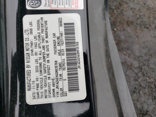 JN1AZ4EH4GM935768 Nissan 370Z BASE