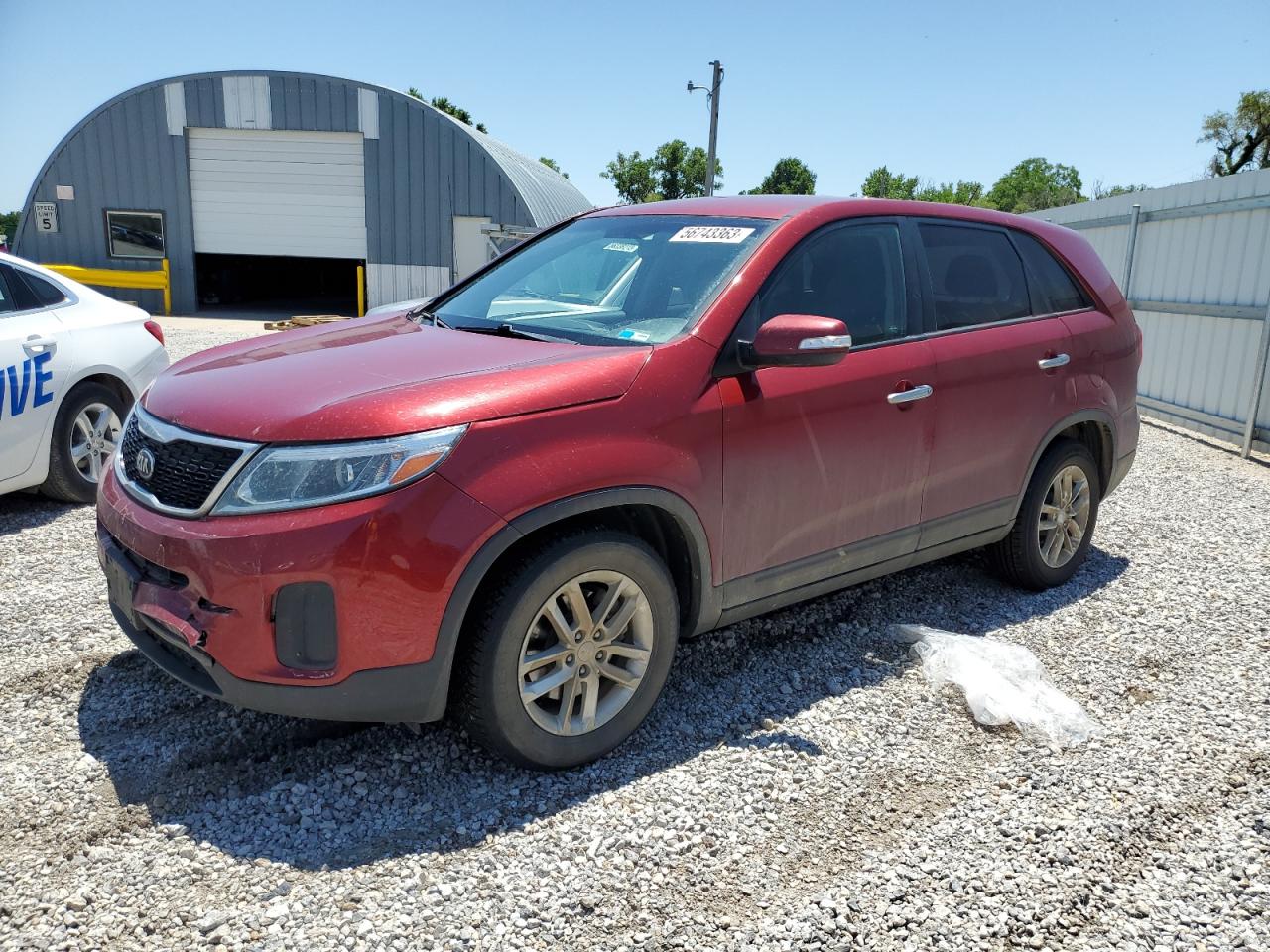 5XYKT3A67EG535834 2014 Kia Sorento Lx