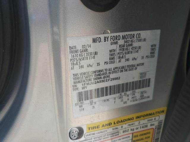 1FMJU2A55EEF29982 Ford Expedition Limited