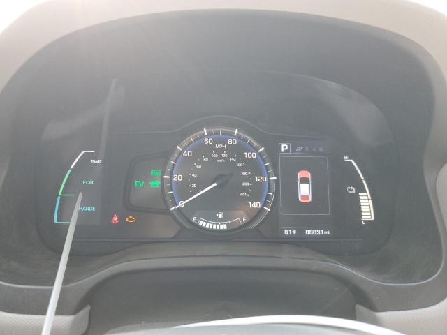 2017 HYUNDAI IONIQ BLUE - KMHC65LC1HU040456