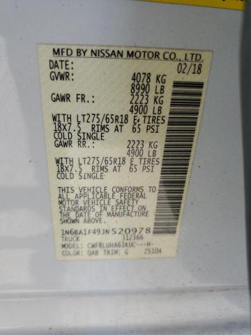 1N6BA1F49JN520978 Nissan Titan Xd Sl