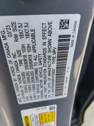 2023 HONDA CR-V SPORT - 2HKRS5H56PH709057