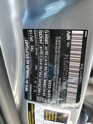 WDCGG5HB3EG207214 Mercedes-Benz GLK 350