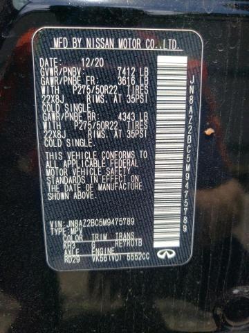 2021 INFINITI QX80 SENSO JN8AZ2BC5M9475789