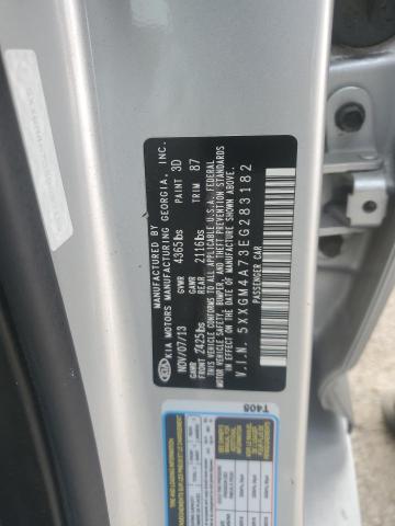 5XXGM4A73EG283182 KIA Optima Lx