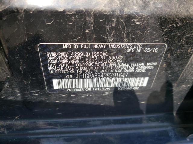 JF1GPAB64G8301647 Subaru Impreza Premium
