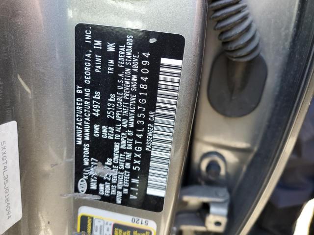 5XXGT4L35JG184094 KIA Optima Lx