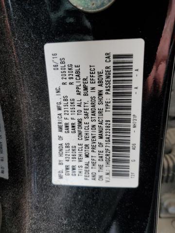 1HGCR2F71GA233829 Honda ACCORD EX
