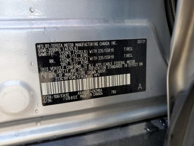 2T3C1RFV5MC131624 Toyota Rav4 Xle Premium