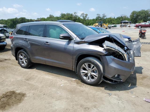 VIN 5TDJKRFH7ES022811 2014 Toyota Highlander, Xle no.4