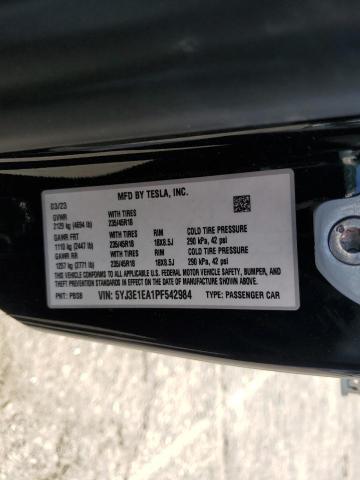 5YJ3E1EA1PF542984 Tesla MODEL 3