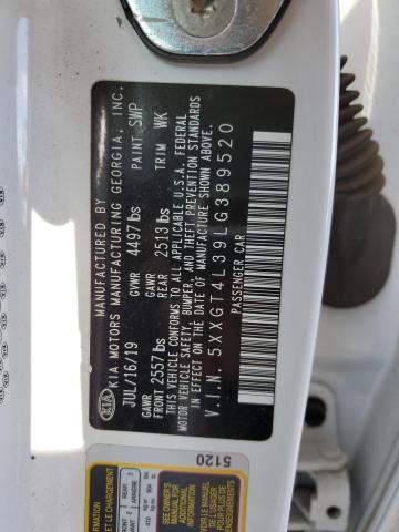 5XXGT4L39LG389520 KIA Optima Lx