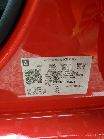 1GT12TEY6JF189833 GMC Sierra K2500 Slt