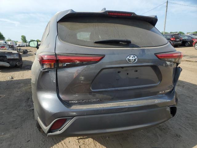 VIN 5TDGZRBH4NS166067 2022 Toyota Highlander, Xle no.6