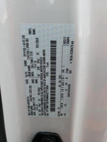 1FTMF1EP0MKE77369 Ford F150