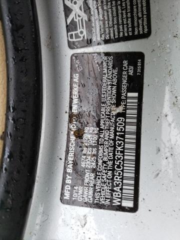 2015 BMW 435 XI WBA3R5C53FK371509