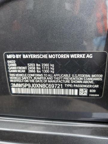 2022 BMW 330XE 3MW5P9J0XN8C69721