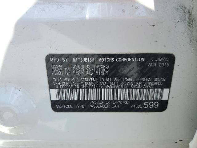 JA32U2FU0FU020932 Mitsubishi LANCER ES