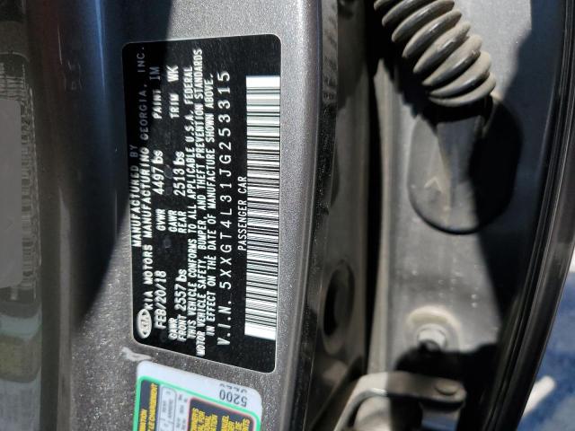 5XXGT4L31JG253315 KIA Optima Lx