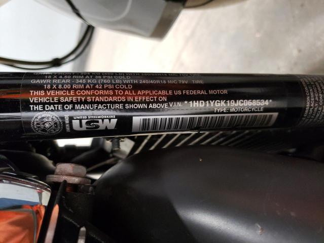 2018 HARLEY-DAVIDSON FLFBS FAT 1HD1YGK19JC068534