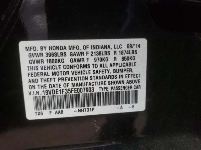 2015 ACURA ILX 20 - 19VDE1F35FE007903