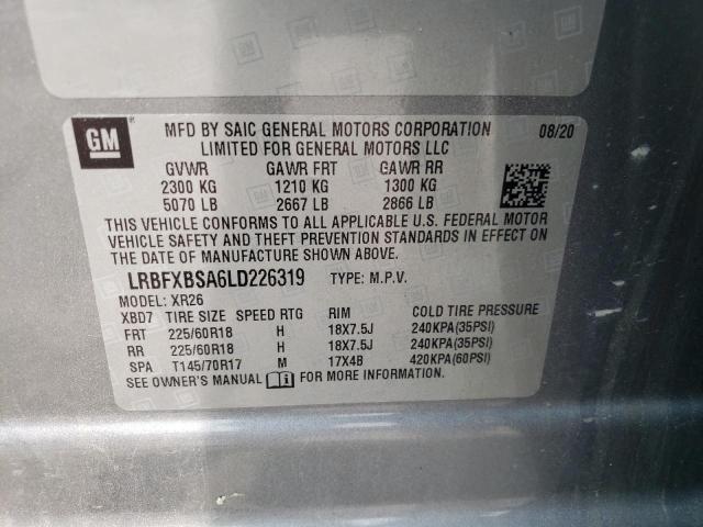 LRBFXBSA6LD226319 Buick Envision Preferred