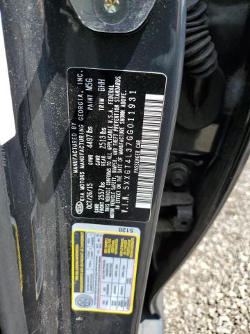 5XXGT4L37GG011931 KIA Optima Lx