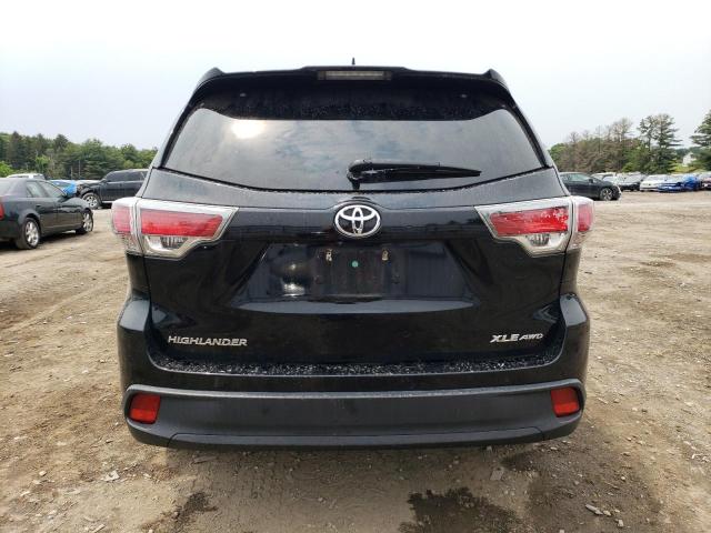 VIN 5TDJKRFH8ES049578 2014 Toyota Highlander, Xle no.6