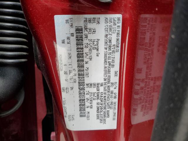 1FADP3F25GL337253 Ford FOCUS SE