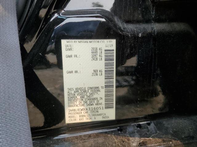 1N4BL4CW0LN316051 Nissan ALTIMA SR