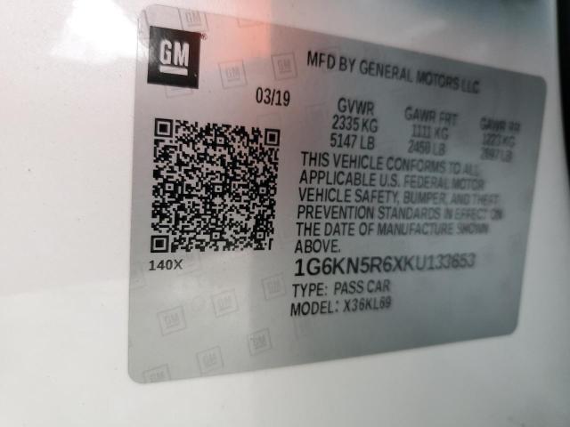 2019 CADILLAC CT6 SPORT - 1G6KN5R6XKU133653