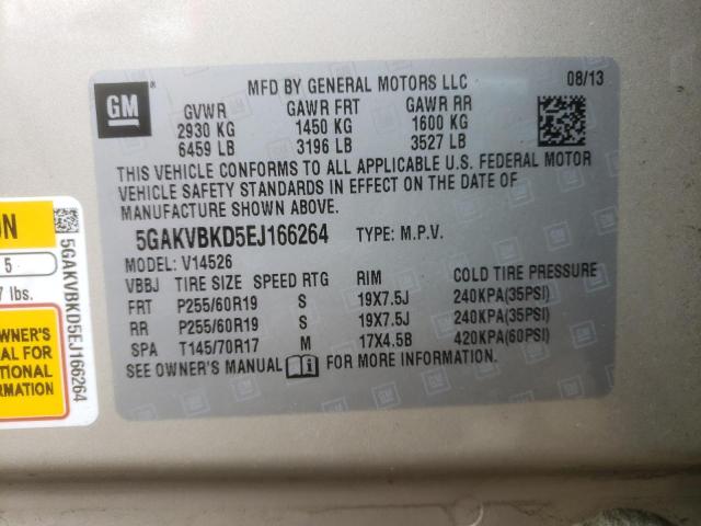 5GAKVBKD5EJ166264 Buick Enclave